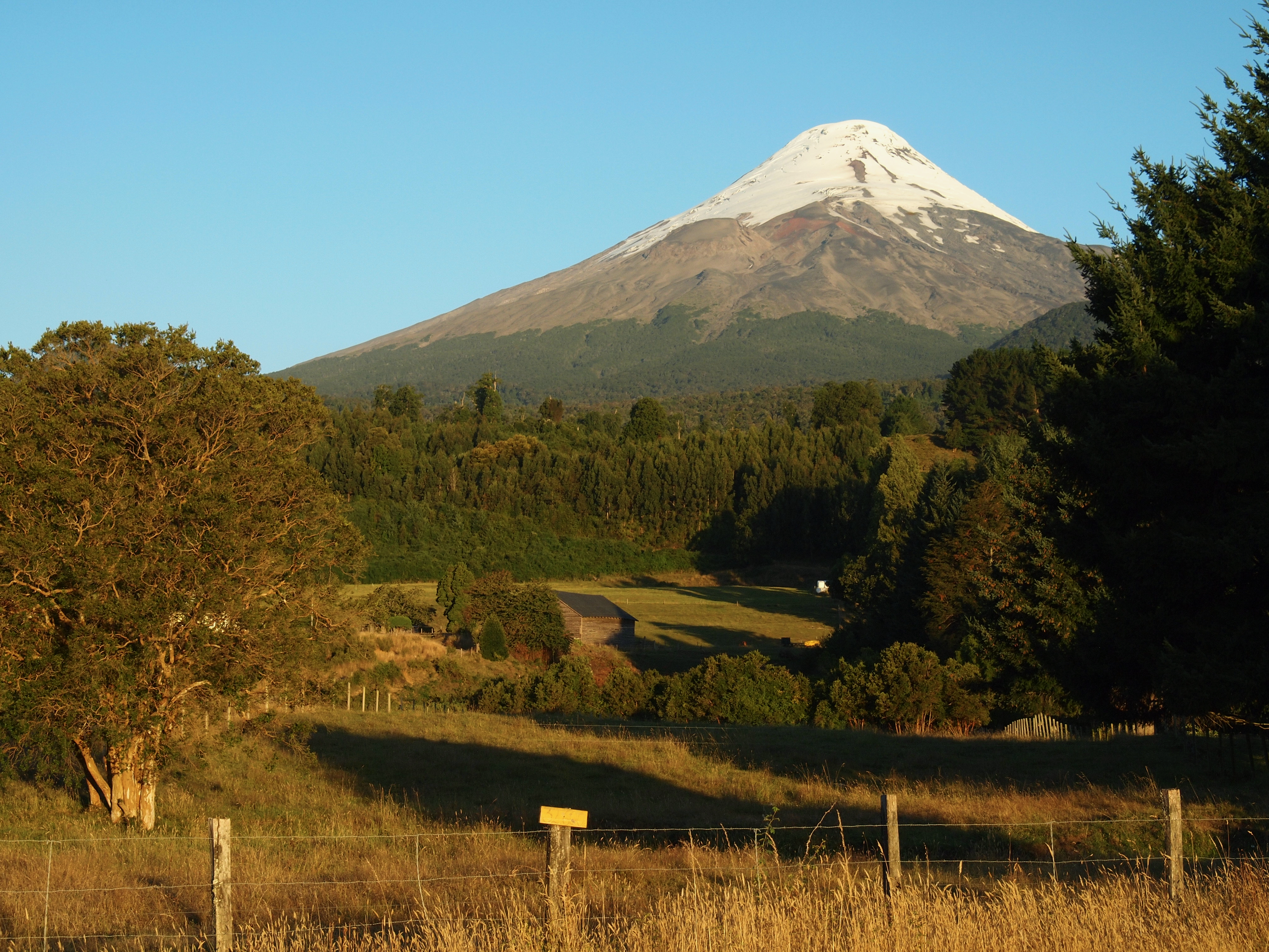 Osorno Volcano, Chile — photograph by A.B. Quine