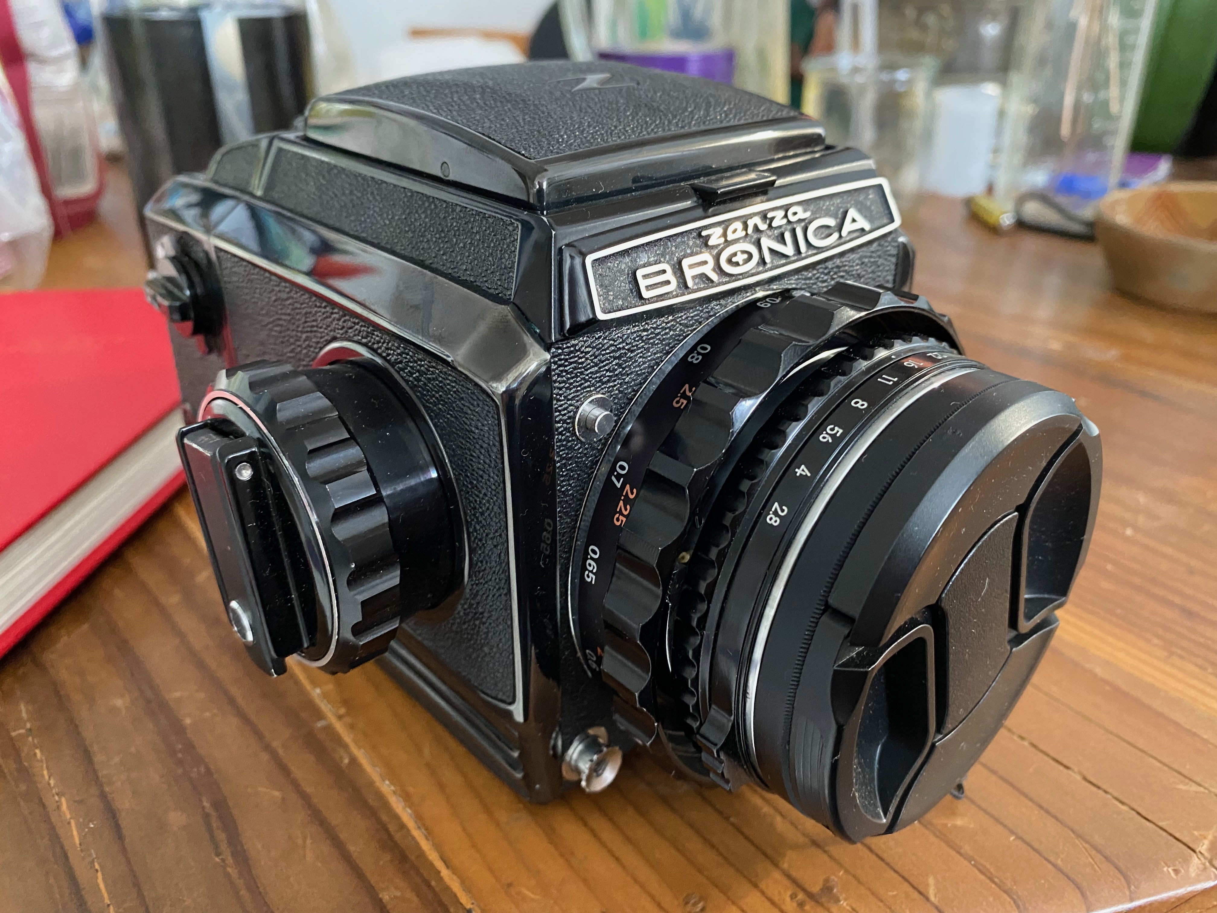 my Zenza Bronica camera